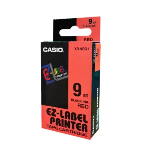 Casio 9mm Labeling Machine Cartridge( available in red,yellow,blue,black)