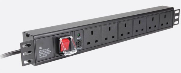 6way Power Distribution Unit (PDU) with UK plug - Image 3