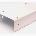 150mm by 50mm powder coated metal trunking