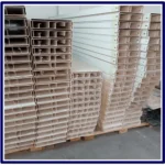 200mm by 50mm powder coated metal trunking