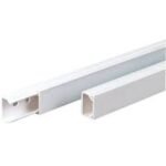 50mm by 25mm powder coated cable trunking