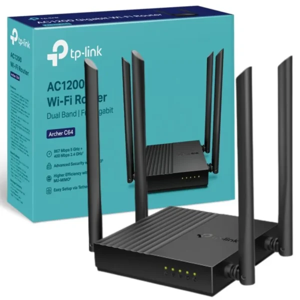 Tplink archer C64 Ac1200 wireless router