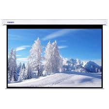 Lightwave Electric Projector Screen 240cm X 240cm