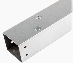 powder coated 50mm by 50mm metallic trunking