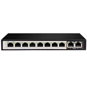 D-Link DGSF1010P 8GE PoE+ 2GE Uplink 250m PoE Switch