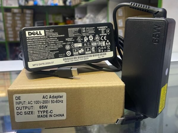 DELL TYPE C LAPTOP ADAPTER(Output 65W)
