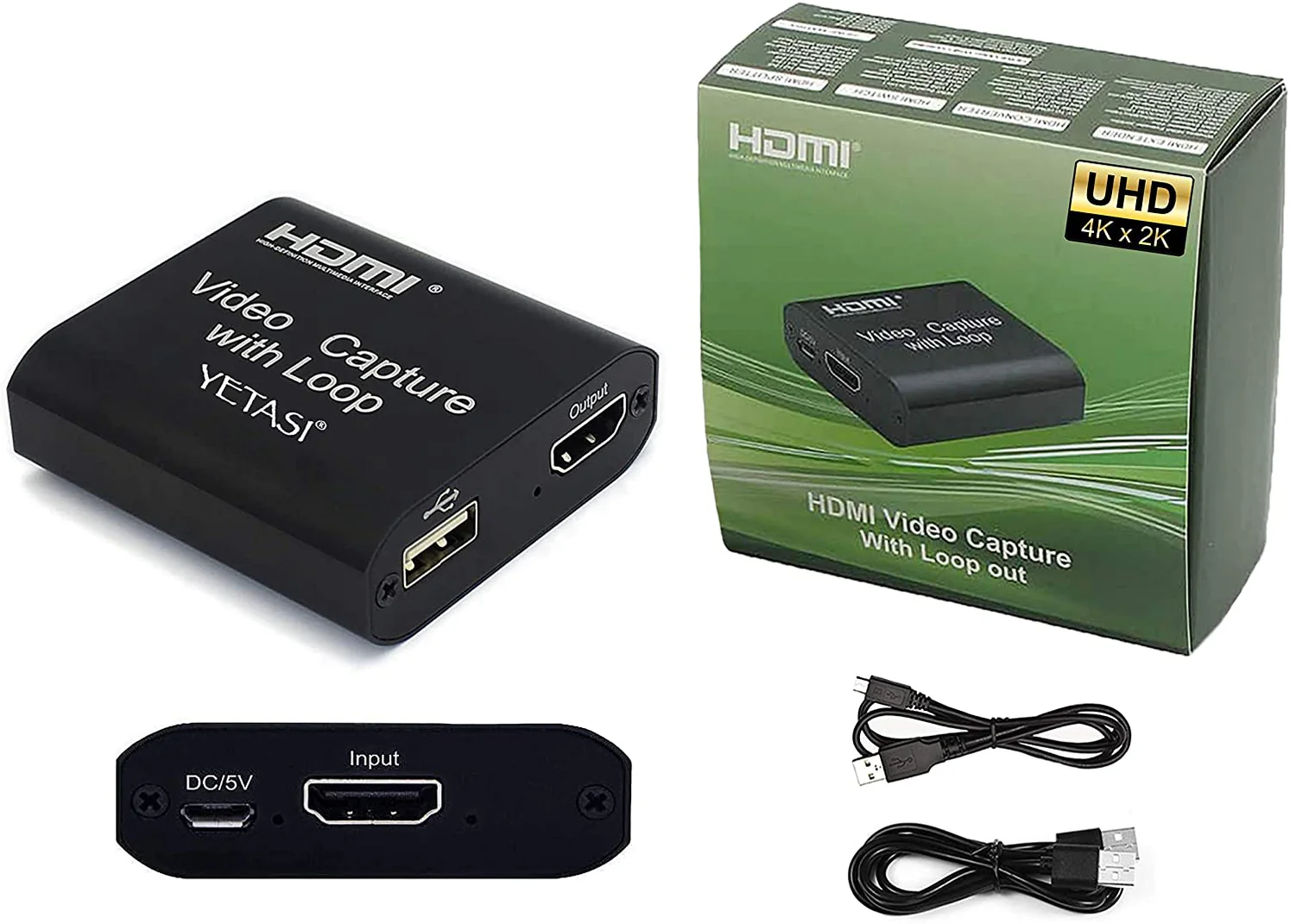 Capture Card HDMI with Loop Out