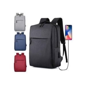 Laptop Bag Backpack With USB Charging Port