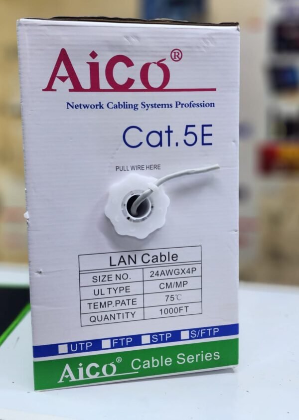 Cat 5e Aico  utp cable