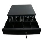 Cash drawer with 4 trays