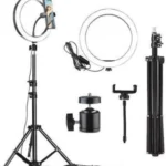 12 inch Ring Light With 2.1Meters Tripod Stand And Phone Holder