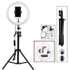 14 inch Ring Light With 2.1 Meter Stand And A Phone Holder