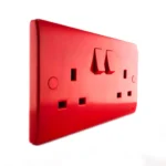 Tronic twin red socket