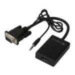 vga to hdmi adapter with 3.5mm audio cable