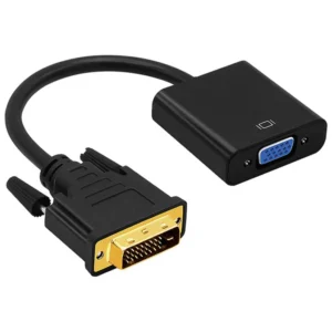 Dvi to vga adapter