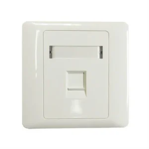 Single port Cat6 Face Plate