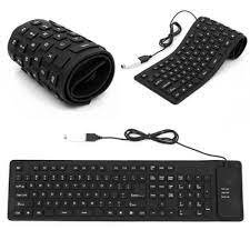 flexible wired keyboard