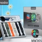 Modio Smart Watch MW30 Series 9 with 7 Pair Straps