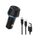 Oraimo Car Charger With 2-In-1 USB Cable OCC-21DML