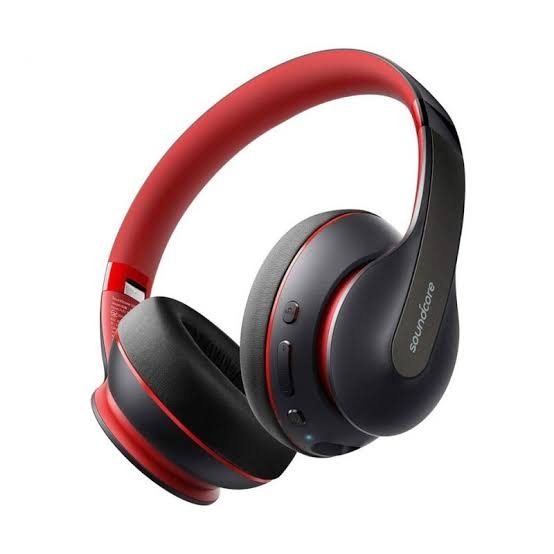 Soundcore Q10i Wireless Bluetooth Headphones red