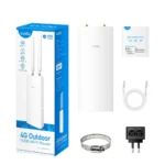 Cudy 4G LTE outdoor/indoor router LT400(simcard router)