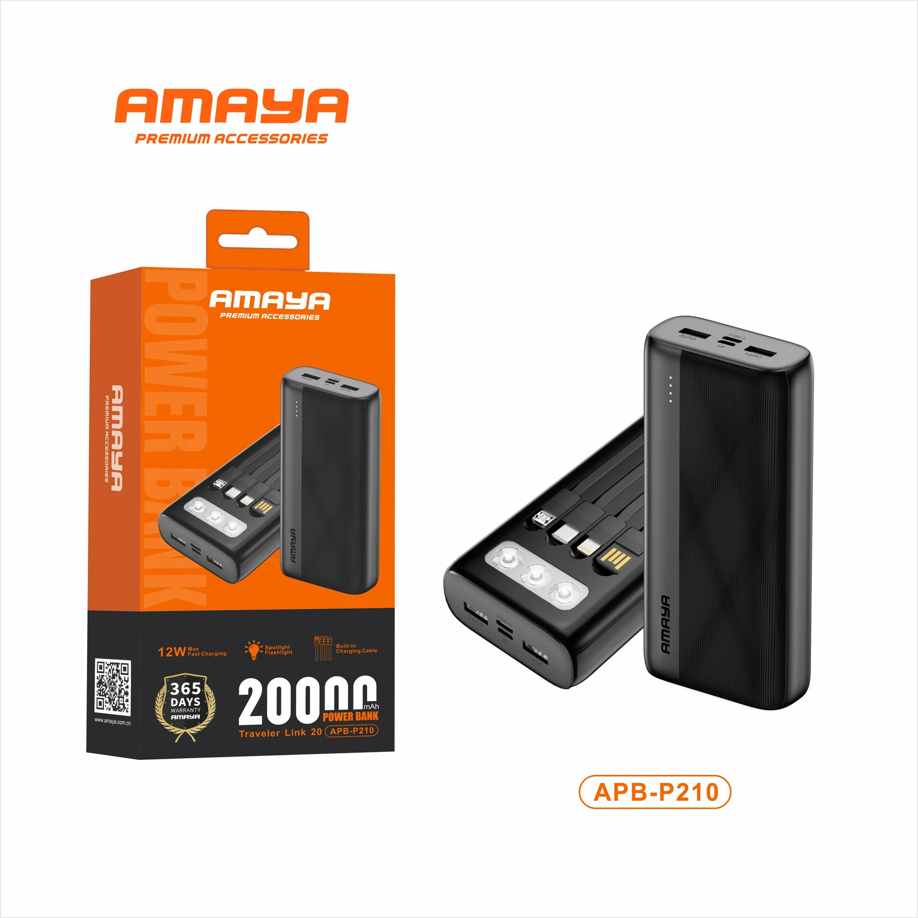 Amaya 20000mah 12w APW-P210
