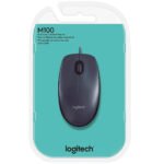 Logitech M100 Optical Wired USB Mouse