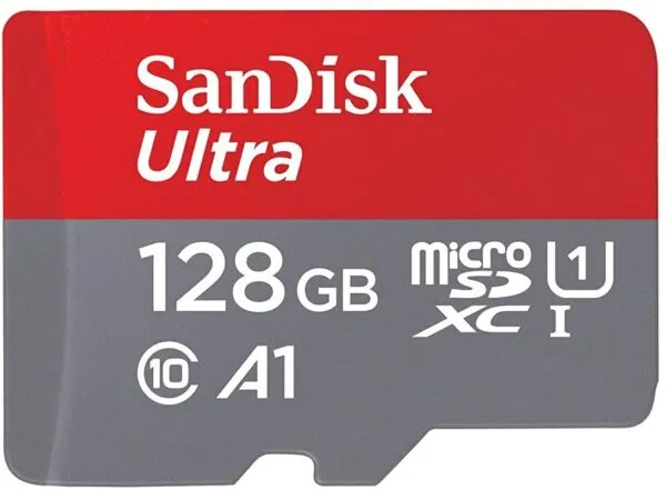 128GB SANDISK MEMORY CARD