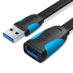Vention USB 3.0 A Male to A Female Extension Cable 1.5M black PVC Туpe