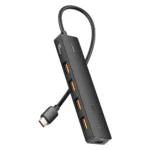 Vention 4 Ports USB3.0 HUB 0.15M Black