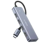 UGREEN 4-Port USB3.0 Hub with USB-C Power Supply