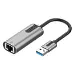 Vention USB 3.0+C23-A to Gigabit Ethernet Adapter Gray 0.15M Aluminum Alloy Typе