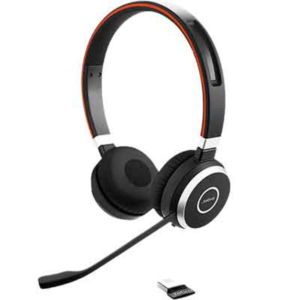 Jabra Evolve 65 SE STEREO wireless Headset USB A with link 380A (UC) (With stand)