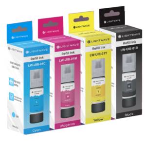 LW INK- BLACK EPSON 103|101|105| HP GT53