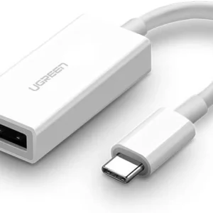 UGREEN USB-C to DisplayPort Adapter (White)