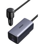 UG-35571, UGREEN 150W 4-Port GaN Fast Car Charger, 3-Type-C USB, EC706