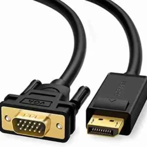 UGREEN DP Male to VGA Male Cable 1.5m (Black)
