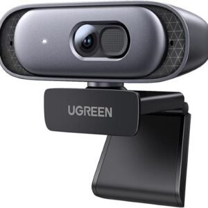UG-35626, UGREEN USB 2K Webcam, Full HD Resolution 1080P, Built in Dual Mic, CM778