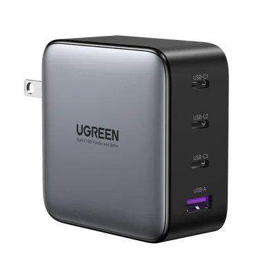 UGREEN USB-A+3*USB-C 100W GaN Tech Fast Charger – CD226