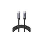 UGREEN USB 3.1 Type C Male to Type C Male Cable Nickel Plating Aluminum Shell 1.5m (Gray)