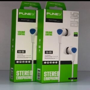 Punex EU-05 Wired Stereo Earphones