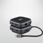 Infobit IHUB901W 9-in-1 USB Type-C BYOD hub with iHub 901W wireless charger