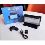 Vidpro LED-300 Photo and Video Light Kit - On Camera Panel LED Light - Adjustable and Dimmable Light Fits Cameras Video Camcorders and DLSR w/Hot Shoe Includes Rechargeable Battery Diffuser and More