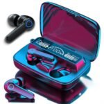 M19 TWS Wireless Earpods BT V5.1 Headphones Noise Reduction LED Display Touch Stereo Earbuds With 2000mAh Charging Box.
