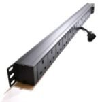 12 Way pdu, 1U Horizontal Mount pdu Server Rack(UK plug)