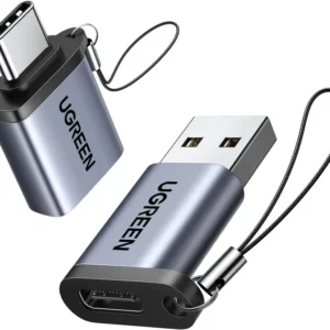 UGREEN USB A Male to USB-C Female Adapter (Black)
