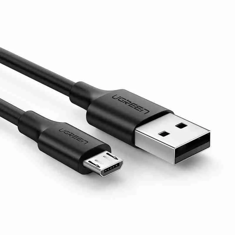 UGREEN USB-A to Micro USB Cable 2A Max Black 1m