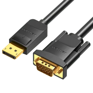 Vention DP to VGA Cable 1.5M Black