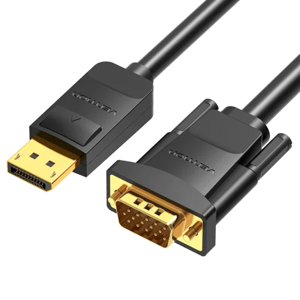 Vention DP to VGA Cable 1.5M Black