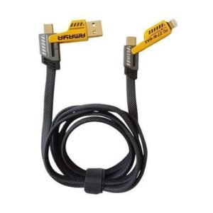 Amaya ACD-X51 Data Cable Super Fast Charging 4-in-1 Type C, Iphone, USB C To USB C